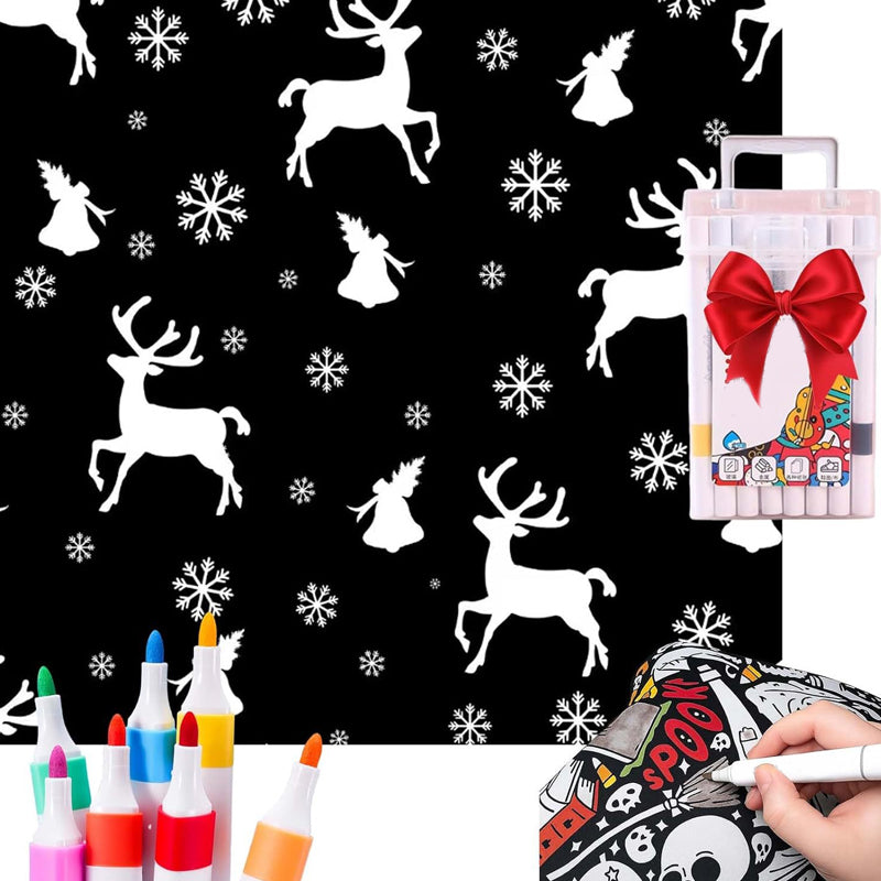ArtSnuggle™ Kleur-Je-Eigen Dekentje – Creativiteit Ontmoet Comfort