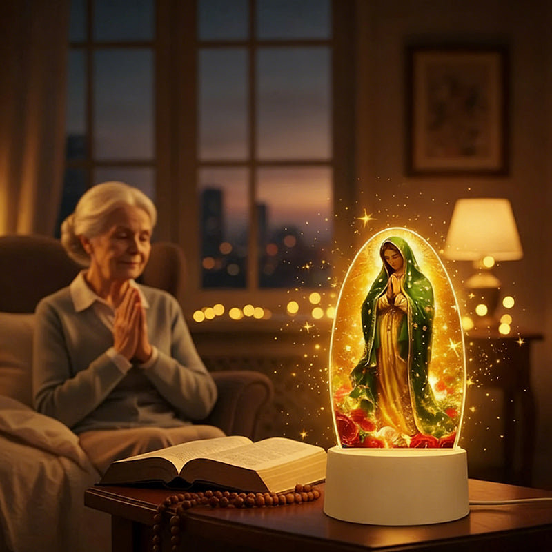 AureliaLicht™ | Spirituele LED Nachtlamp met Engelenlicht