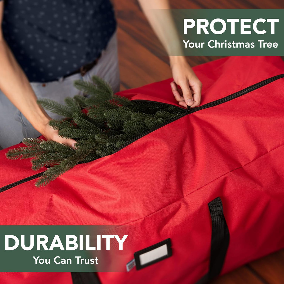 EverStore™ Kerstboom Opbergtas – Ruim, Waterdicht & Duurzaam