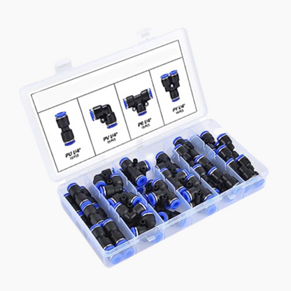 AeroLinka™ 1/4” Pneumatische Snelkoppeling Set